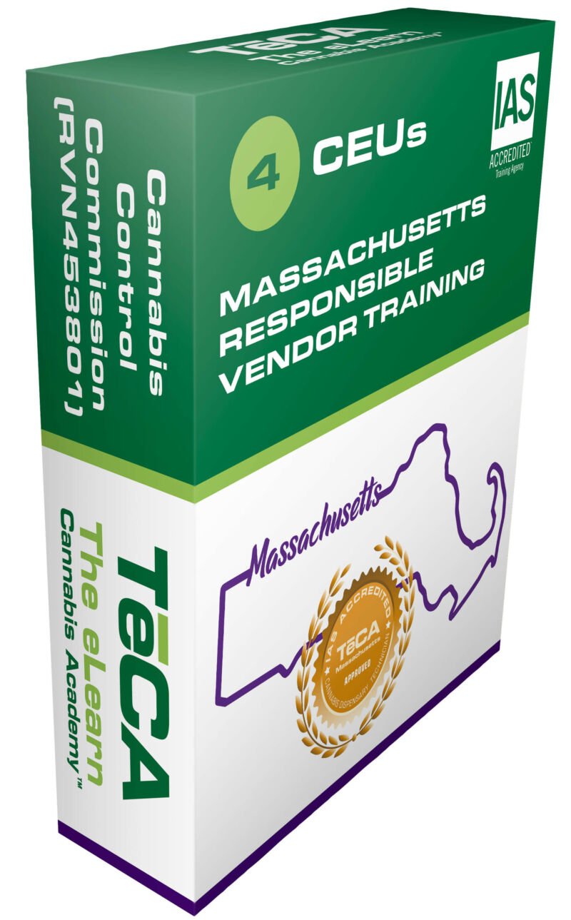 Massachusetts Responsible Vendor Certification The eLearn Cannabis